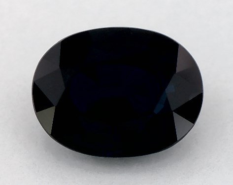 2.09 Carat Oval Natural Blue Sapphire