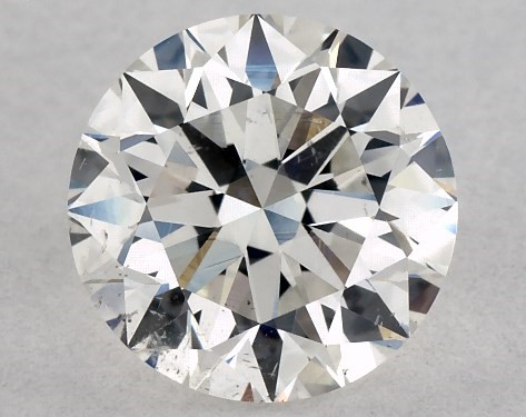 GIA 1.01 Carat H-SI2 Excellent Cut Round Diamond