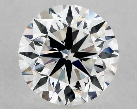 GIA 1.00 Carat H-VVS1 Very Good Cut Round Diamond