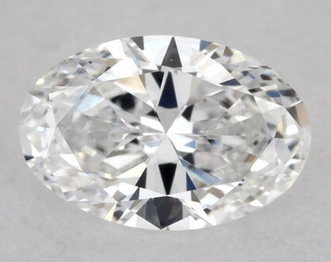GIA 0.23 Carat D-SI1 Good Cut Oval Diamond