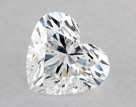 GIA 1.01 Carat D-VS2 Ideal Cut Heart Diamond