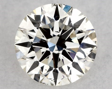 GIA 0.33 Carat J-SI2 Excellent Cut Round Diamond