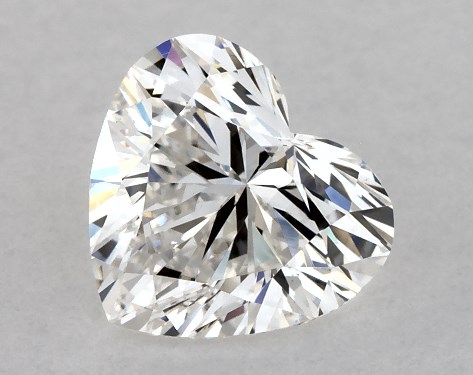 GIA 1.00 Carat G-VS1 Ideal Cut Heart Diamond