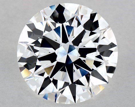 GIA 4.08 Carat F-VS1 Excellent Cut Round Lab-Grown Diamond