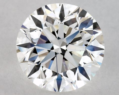 GIA 1.00 Carat F-VS2 Very Good Cut Round Diamond