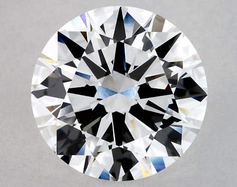 GIA 3.00 Carat E-VVS2 Excellent Cut Round Lab-Grown Diamond