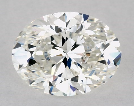 GIA 1.00 Carat H-VS2 Oval Cut Diamond