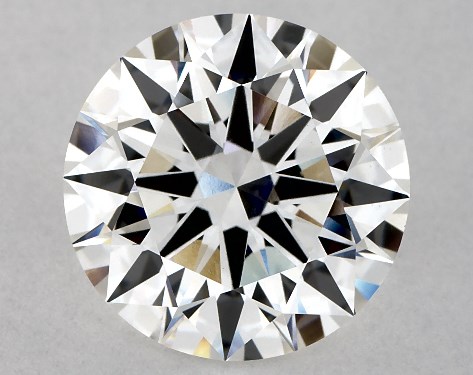 GIA 4.14 Carat F-VS1 Excellent Cut Round Lab-Grown Diamond