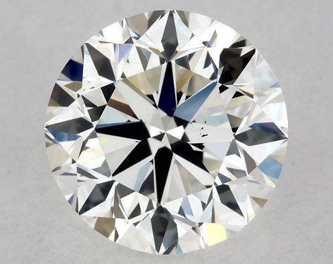 GIA 0.80 Carat H-VS2 Very Good Cut Round Diamond