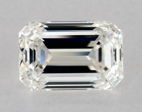 GIA 1.00 Carat H-VVS1 Emerald Cut Diamond