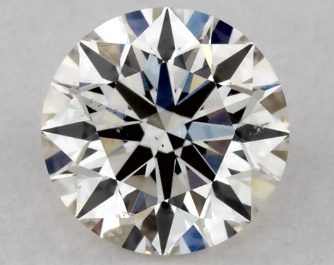 GIA 0.30 Carat K-SI2 Excellent Cut Round Diamond