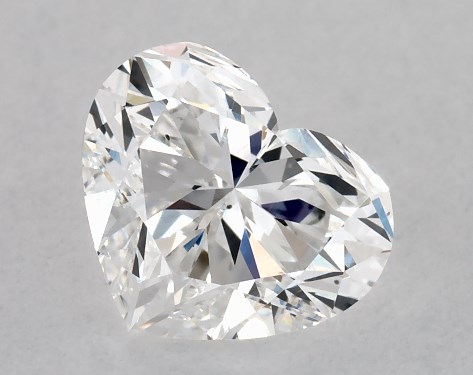 GIA 1.00 Carat E-VS2 Heart Shaped Diamond