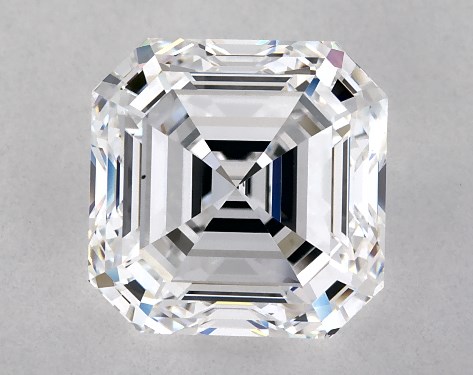 GIA 4.04 Carat D-VS2 Very Good Cut Asscher Diamond