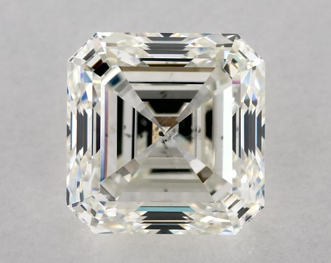GIA 2.00 Carat K-SI1 Good Cut Asscher Diamond