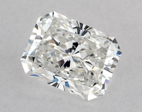 GIA 1.00 Carat G-VS2 Ideal Cut Radiant Diamond