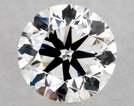 GIA 1.00 Carat H-VS2 Very Good Cut Round Diamond