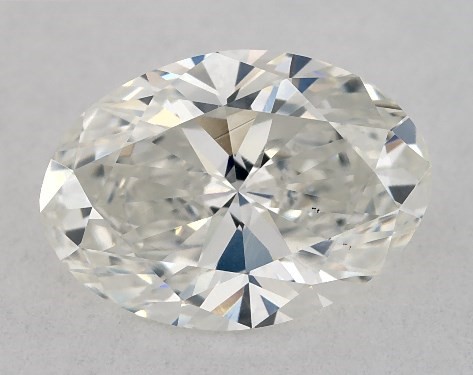 GIA 1.12 Carat H-VS2 Oval Cut Diamond