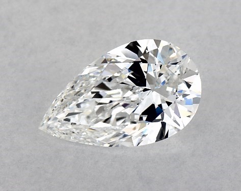 GIA 1.70 Carat E-VS2 Ideal Cut Pear Diamond