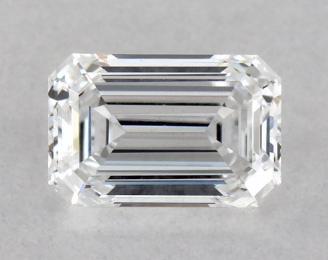 GIA 0.24 Carat E-SI2 Very Good Cut Emerald Diamond