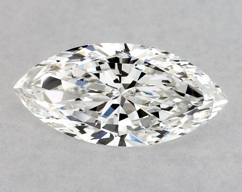 GIA 1.00 Carat F-VS1 Very Good Cut Marquise Diamond