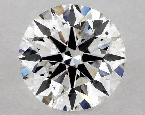 GIA 0.80 Carat F-SI1 Excellent Cut Round Diamond