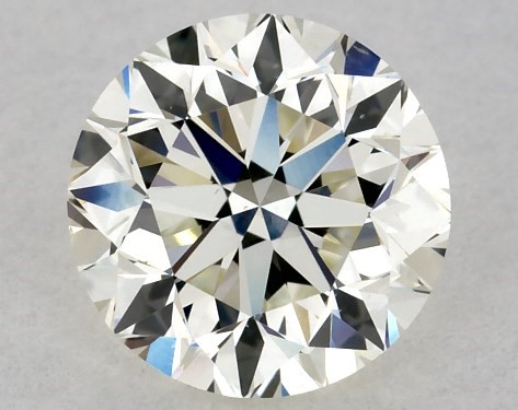 GIA 1.00 Carat K-VS2 Very Good Cut Round Diamond