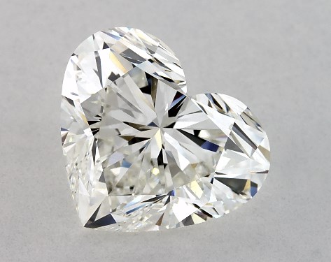 GIA 3.01 Carat H-VS2 Ideal Cut Heart Diamond