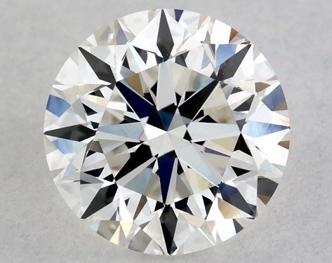 GIA 1.00 Carat H-VS1 Very Good Cut Round Diamond