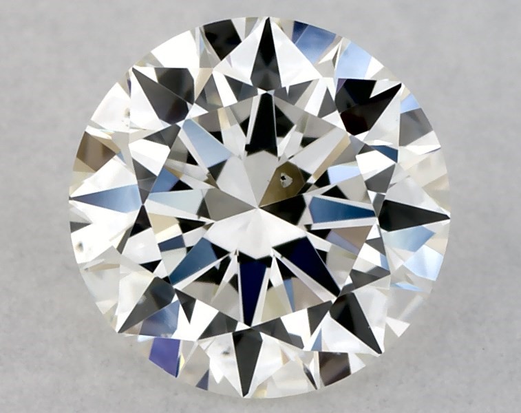 0.46 carat round diamond, I VS2