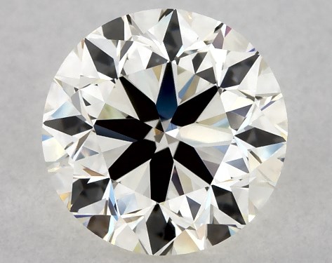 GIA 1.00 Carat K-VVS1 Very Good Cut Round Diamond