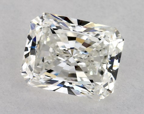 GIA 1.01 Carat H-VS1 Ideal Cut Radiant Diamond