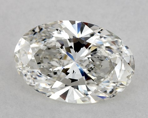 GIA 2.06 Carat G-VS1 Ideal Cut Oval Lab-Grown Diamond