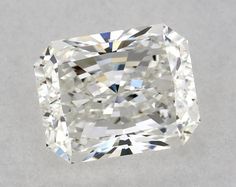 GIA 1.01 Carat H-VVS1 Ideal Cut Radiant Diamond