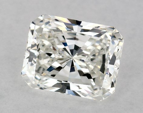 GIA 1.00 Carat H-VVS1 Ideal Cut Radiant Diamond