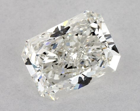 GIA 1.01 Carat H-VS2 Ideal Cut Radiant Diamond