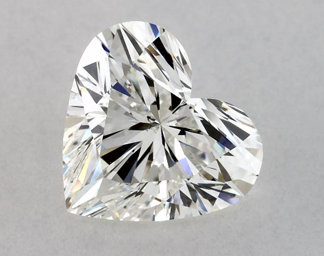 GIA 1.00 Carat H-VS2 Heart Shaped Diamond