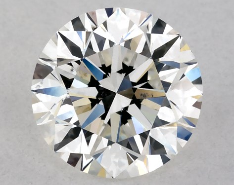 GIA 0.80 Carat H-SI1 Excellent Cut Round Diamond