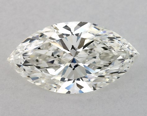 GIA 1.00 Carat H-VS1 Ideal Cut Marquise Diamond
