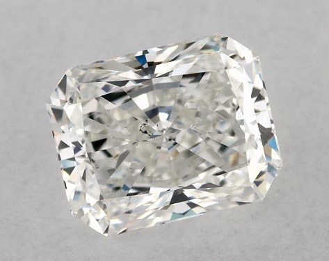 GIA 1.00 Carat H-VS2 Ideal Cut Radiant Diamond