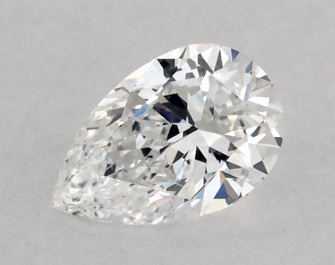 GIA 0.25 Carat D-SI1 Very Good Cut Pear Diamond