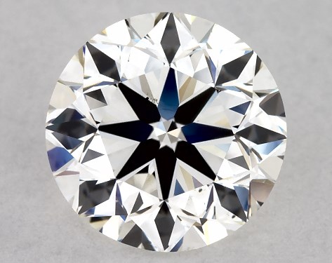 GIA 1.00 Carat H-VS2 Very Good Cut Round Diamond