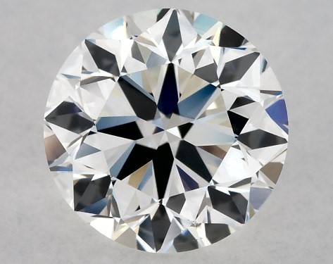 GIA 1.00 Carat H-VS2 Very Good Cut Round Diamond