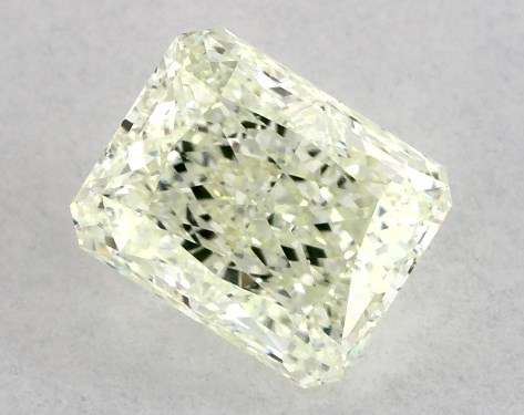 GIA 1.31 Carat Fancy Yellow Green-SI1 Radiant Cut Diamond