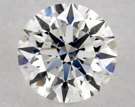 GIA 0.30 Carat H-SI2 Very Good Cut Round Diamond