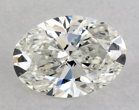 GIA 1.00 Carat H-VS2 Oval Cut Diamond