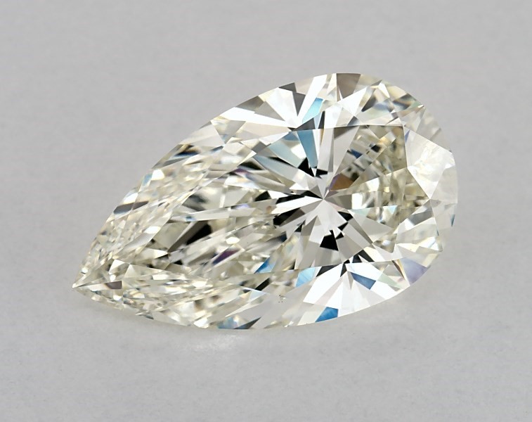 4.34 carat pear diamond, I VS1