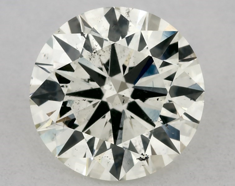 0.9 carat round diamond, I SI1