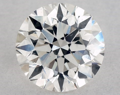 GIA 1.00 Carat G-SI2 Excellent Cut Round Diamond