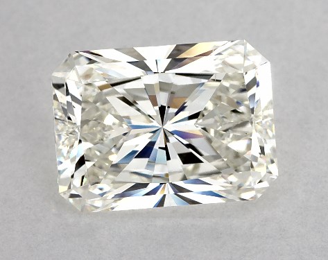 GIA 4.00 Carat J-VS2 Ideal Cut Radiant Diamond