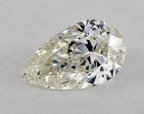 GIA 0.50 Carat K-SI2 Ideal Cut Pear Diamond